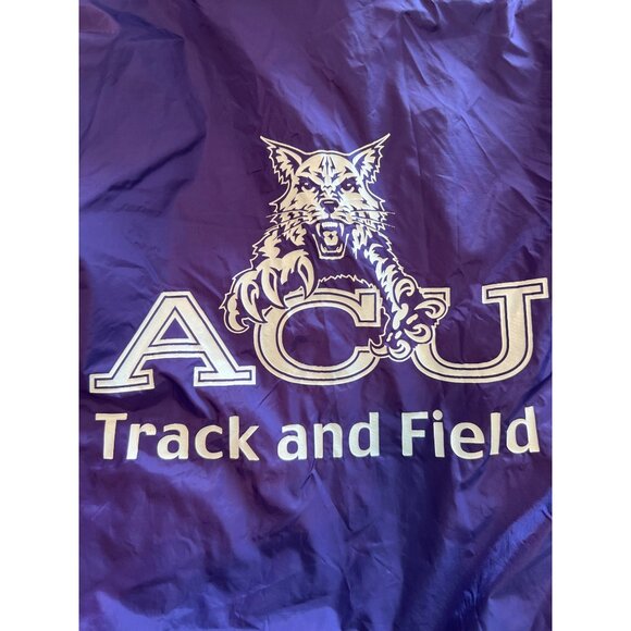 Vintage Adidas ACU Track & Field Purple Warm-Up Suit Medium Jacket & Pants - Picture 3 of 16